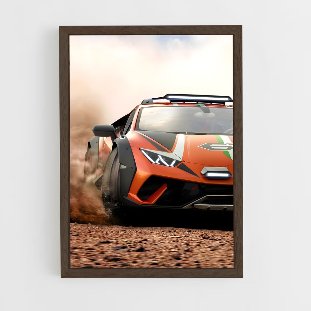 Poster Huracan Adventure – affiche Lamborghini (vue 5)